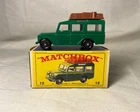 Vtg MATCHBOX #12 Safari Land Rover - 1st ISSUE Green  ORIG Box  RARE "New Model"