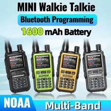 For Baofeng UV 5R Mini Walkie Talkie Bluetooth Programming Frequency PTT Band