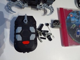 2002 LEGO Spybotics Robot #3807 SNAPTRAX S45 Program Remote CD COMPLETE BOX CIB