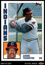 1984 Topps #115 Andre Thornton Indians 8.5 - NM/MT+