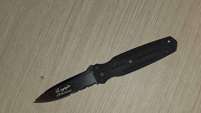 Pre-owned Gerber Rex Applegate Fairbairn folder pocket knife
