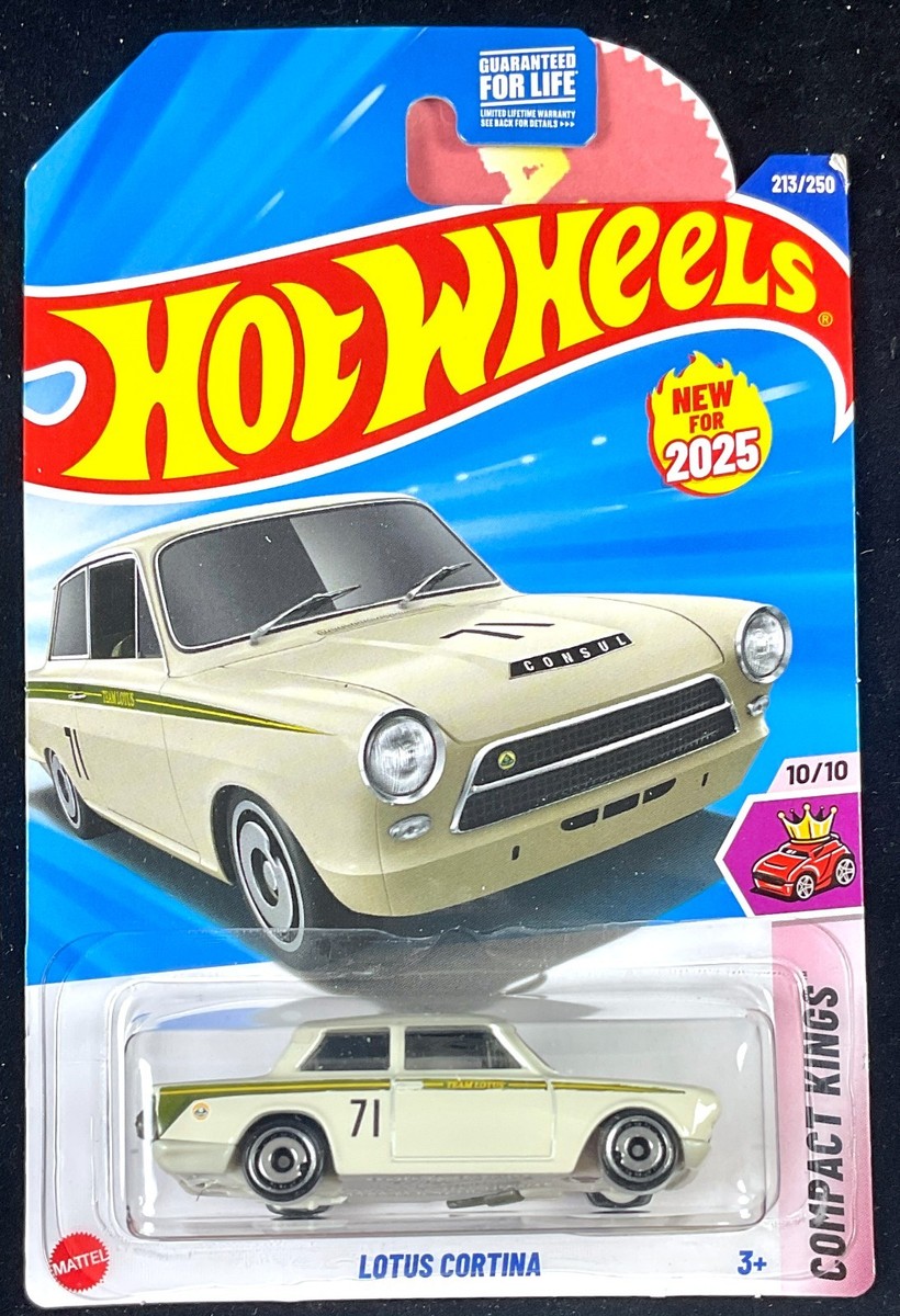 1964 Lotus Cortina 2025 Hot Wheels 1st Edition, Team Lotus #213