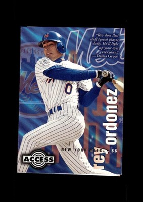 1996 Circa Access #24 Rey Ordonez New York Mets