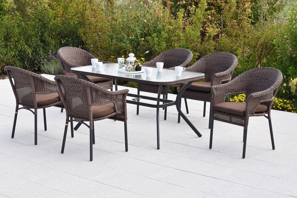 Mx GartenmöBel Ravenna Set 13Tlg. Gartengarnitur TerrassenmöBel Esstischgarnitur-image