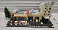 Sears - Allstate - Happi Time Service Station - with Elevator - Tin Toy