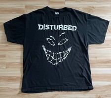 Vintage Disturbed Giant Smile T-Shirt XL Glow in the Dark Y2K