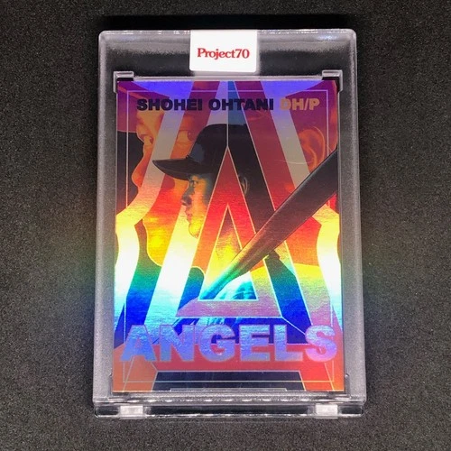 Shohei Ohtani Topps Project 70 Card 330 Rainbow Foil Limited 70 pcs