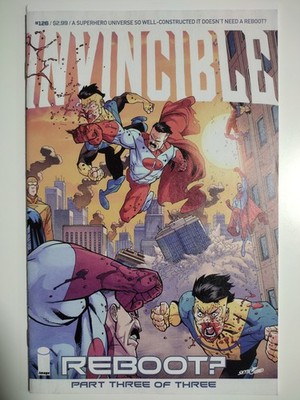 Invincible #126 Reboot? Part Three Connecting Cover (2015) Very Fine+