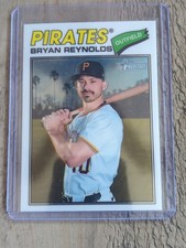 2026 Topps Heritage CHROME REFRACTOR Bryan Reynolds #173 - Pittsburgh Pirates