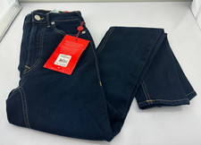 True Religion Womens Size 27 Jennie Curvy High-Rise Dark Blue Skinny Jeans. NWT
