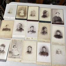 Antique Black & White Cabinet Cards & Photos Upstate NY