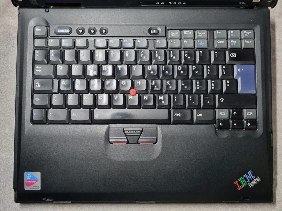 IBM ThinkPad R50e - 40 GB HDD, Intel Pentium-M, 1280 MB RAM - Immagine 4 di 4