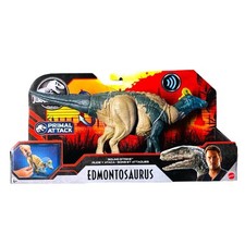 Jurassic World Edmontosaurus Primal Attack Sound Strike Figure Mattel NEW FAST
