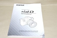 ORIGINAL PENTAX INSTRUCTION MANUAL FOR IST D CAMERA