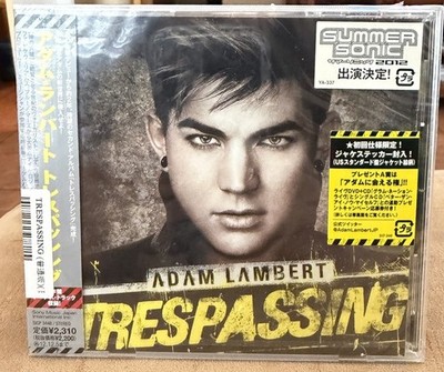 Adam Lambert Trespassing Japanese Deluxe Edition - New, Factory Sealed!!