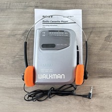 Sony Walkman WM-FX141 AM/FM Cassette Player - New Belt - Serviced