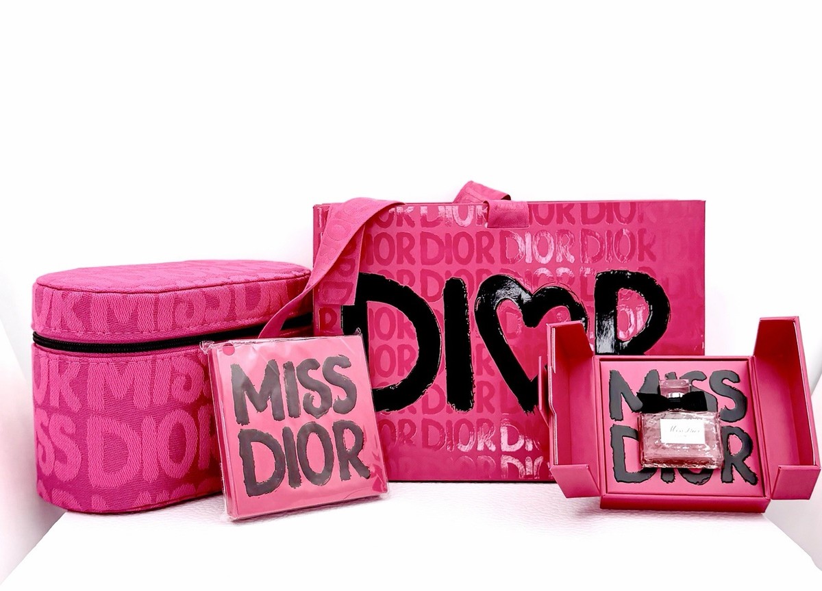 Miss Dior Hot Pink Makeup Case - Essence Mini - Sticky Notes Set W