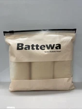 Battewa Women 3 pair Beige Washable Incontinence Period Underwear Panties L New