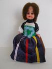 Vntg 3 Small Foreign Country Souvenir Dolls 5-6" tall,W.Germany,Switzerland,Mexi — photo 4