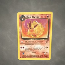 Pokémon Dark Flareon 35/82 Team Rocket 1st Edition Uncommon 50 HP on eBay