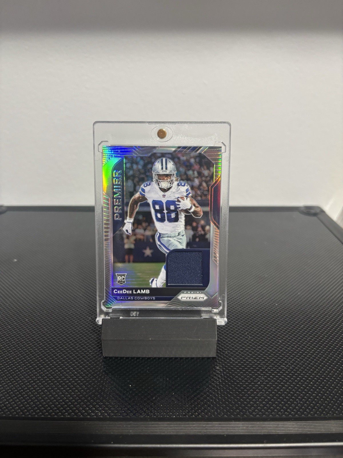 2020 Panini Prizm NFL CeeDee Lamb HOLO PRIZM PATCH RELIC RC Rookie #7