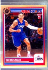 2023-24 Hoops Premium Stock Jordan Miller Silver Prizm RC 237 Clippers