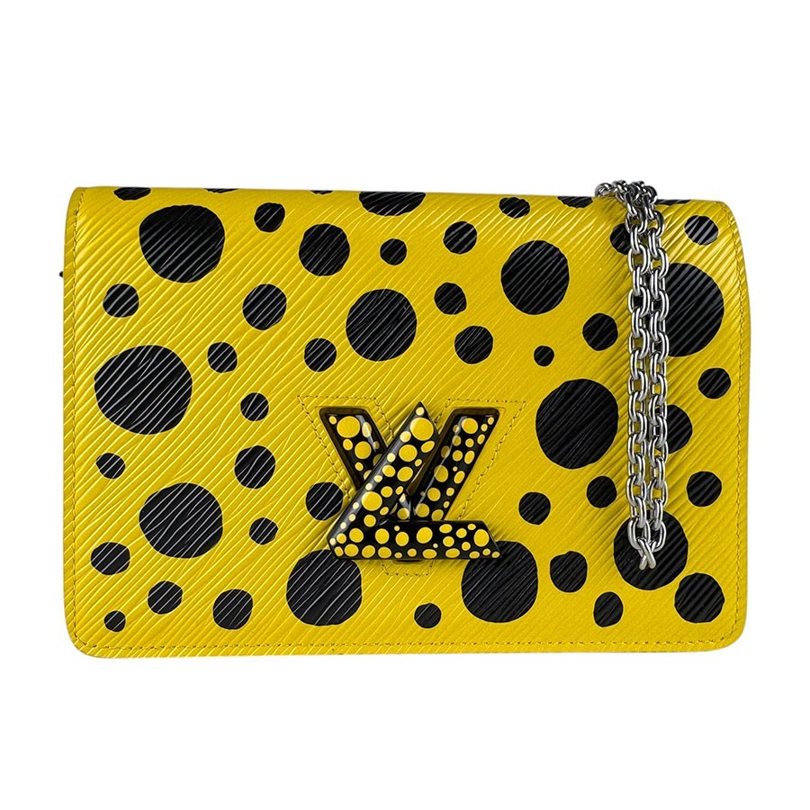 Auth LOUIS VUITTON Epi LV x YK Twist Crossbody Bag Chain Wallet M81987 - z10688