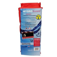 4x Hydrosnake Instant Sandbag Emergency Flood Barrier Water Flooding 2 Pack x 2