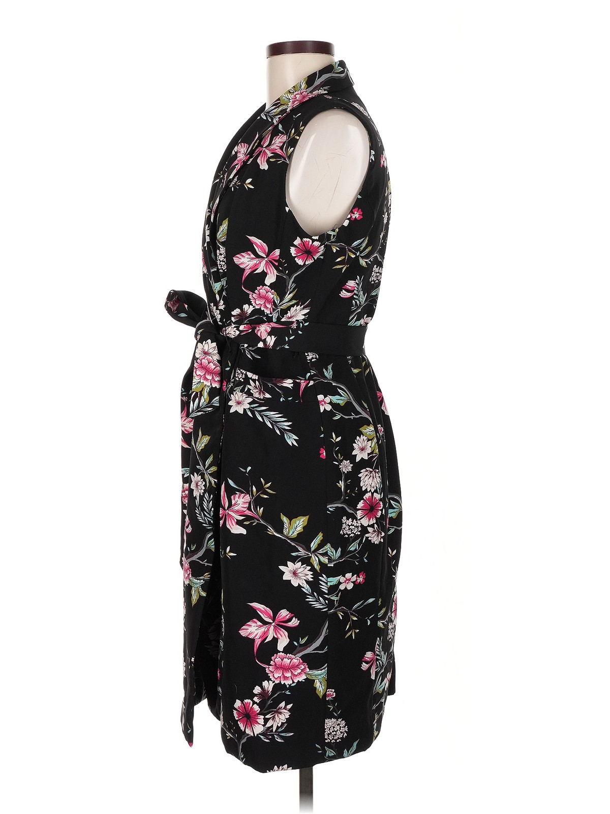 Calvin Klein Women Black Cocktail Dress 8 thumbnail 4