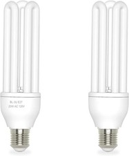 2 Pack 3U 20W Replacement Bulbs for 20W Bug Zapper with E27 Base, Compatible wit