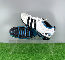 Botines de fútbol/fútbol Adidas AdiPure IV HG U43667 Elite US11 UK10.5 blancos para hombre