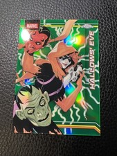 # 2026 Topps Chrome Marvel Hallows' Eve #122 Storm's Green Lightning /99 NM