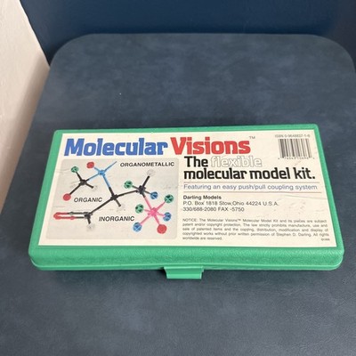 Molecular Visions Flexible Molecular Model Kit #1 Chemistry Organic Inorganic