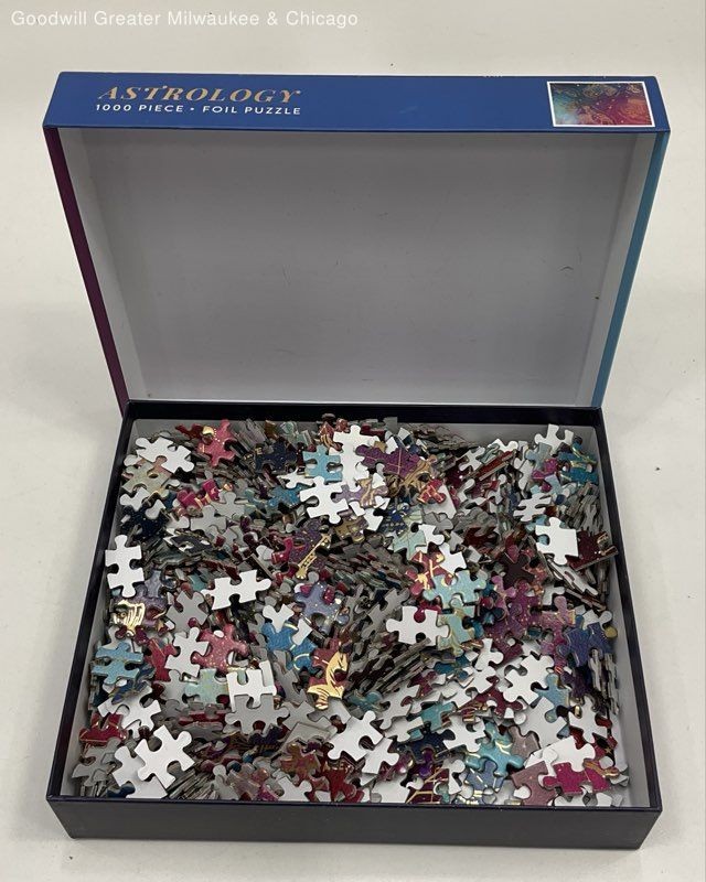 Galison Astrology Themed Foil Puzzle IOB