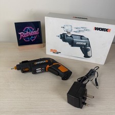 WORX WX254 4V 1.5Ah Cordless Battery SD Slide Driver Screwdriver with 6pc Bit