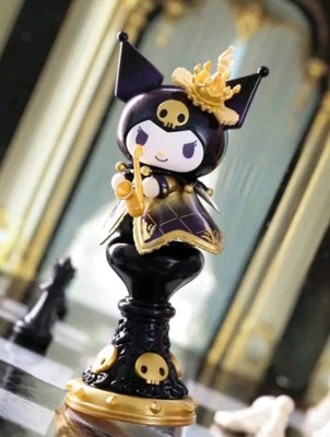 TOPTOY x Sanrio KUROMI Chess Series BISHOP    Black & Gold 6'' PVC Figure NEW