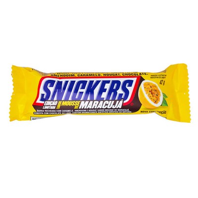 Snickers Maracuja Passionfruit Chocolate Bar - 42 g. / 1.48 oz. ( 10 Bars )