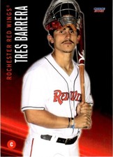 2021 Tres Barrera Choice Minor League Rookie Rochester Red Wings