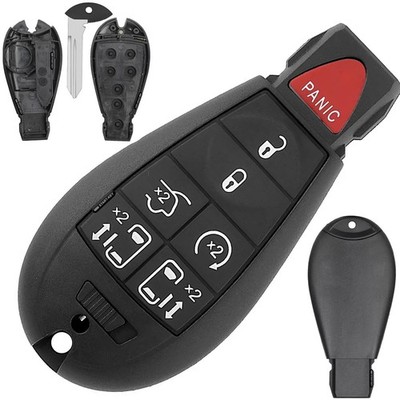 6 Tasten Schlüssel Gehäuse für jeep Grand Cherokee, Cherokee KL, Compass Patriot