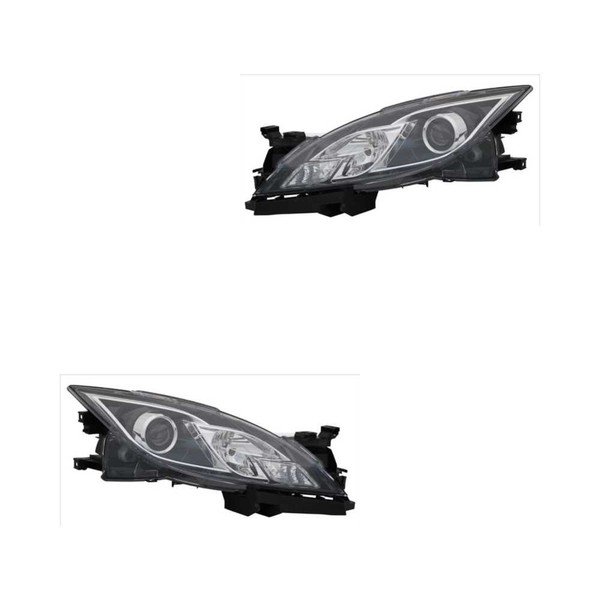 Scheinwerfer Hauptscheinwerfer Set Rechts & Links H11 H9 FüR Mazda 6 Kombi GH-image