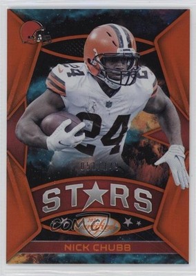 2021 Certified Stars Mirror Orange 51/149 Nick Chubb #CS-7 1rk0