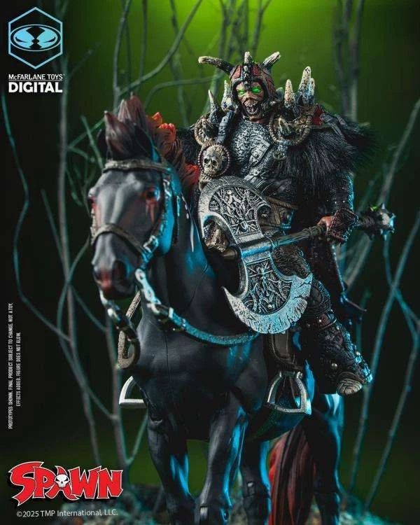 Spawn Blood Axe w/ Horse 2-pack Action Figure MCFARLANE TOYS - Immagine 3 di 3