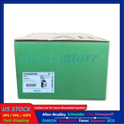 New Schneider Converter ATV303H037N4 0.37KW 380V Inverter Input 3PH US Free TAX