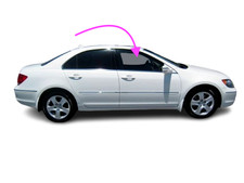 Fits: 2005-2008 Acura RL 4D Sedan Passenger Side Front Right Door Window Glass