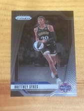 BRITTNEY SYKES 2024 PANINI PRIZM WNBA WASHINGTON MYSTICS CARD #80