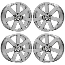 20 Chrysler 300 Srt Bright Chrome Wheels Rims Factory Oem Set 2438 Exchange