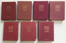 Poland – Ruch Stamp Albums (No Stamps), Volumes I-VII (1944-1967) – Used