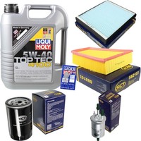 Inspektionskit Filter Liqui Moly ÖL 5L 5W-40 FüR Skoda Fabia I Combi 6Y5 2.0