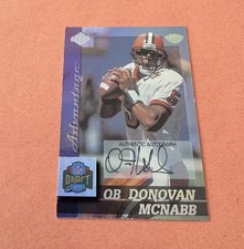 1999 Collector's Edge Advantage - Donovan McNabb #179 RC AUTO
