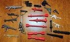 Vintage GI Joe  Accessories Lot Weapons Missiles Rockets FREE SHIPPING